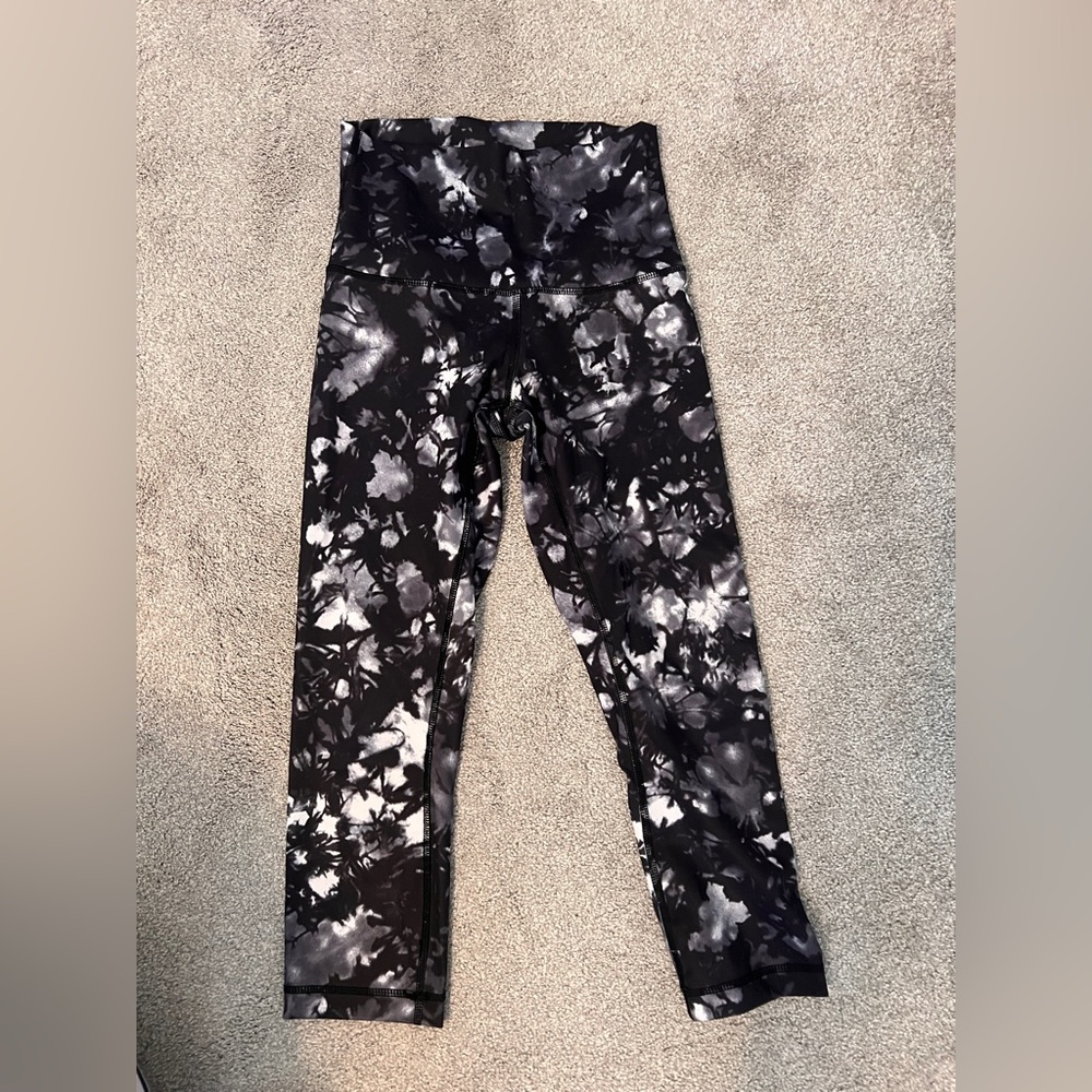 lululemon athletica Black and White Patterned Pants